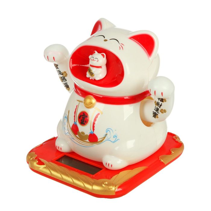 Маятник от солнечной батареи "Манэки-нэко" 10х8,5х9,5 см