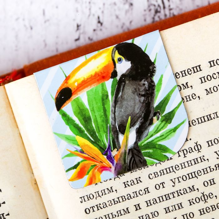 Магнитные закладки "Счастливого дня", 4 шт.