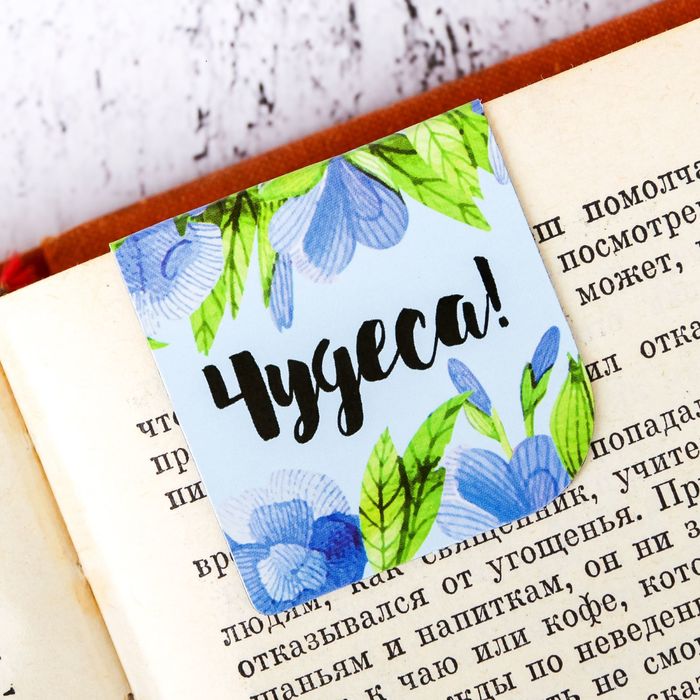 Магнитные закладки "Нежности и красоты", 4 шт.