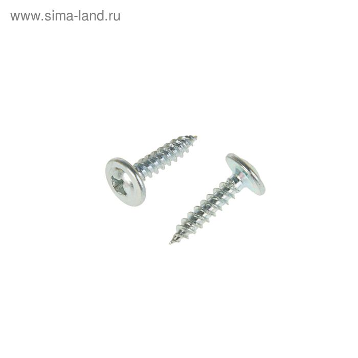 

Саморез с прессшайбой ТУНДРА krep, острый, 4.2х19 мм, цинк, 15 кг