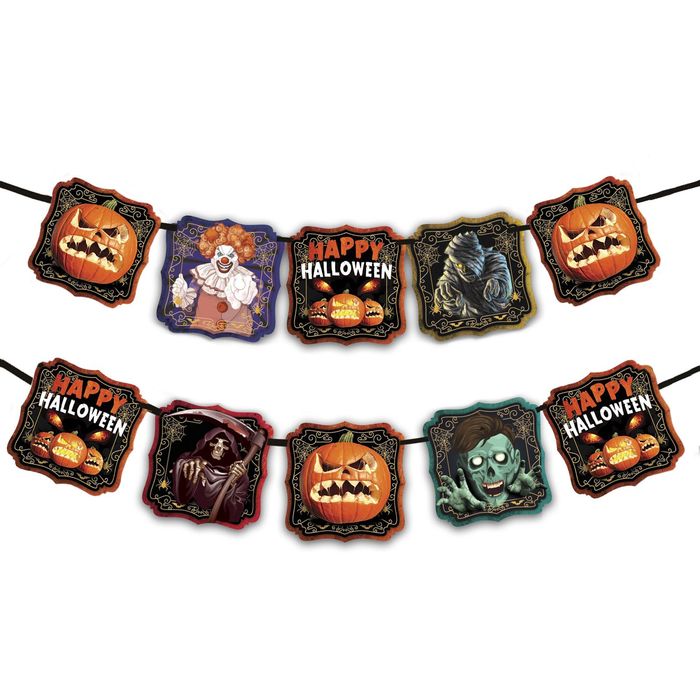 Гирлянда на ленте "Happy Halloween"