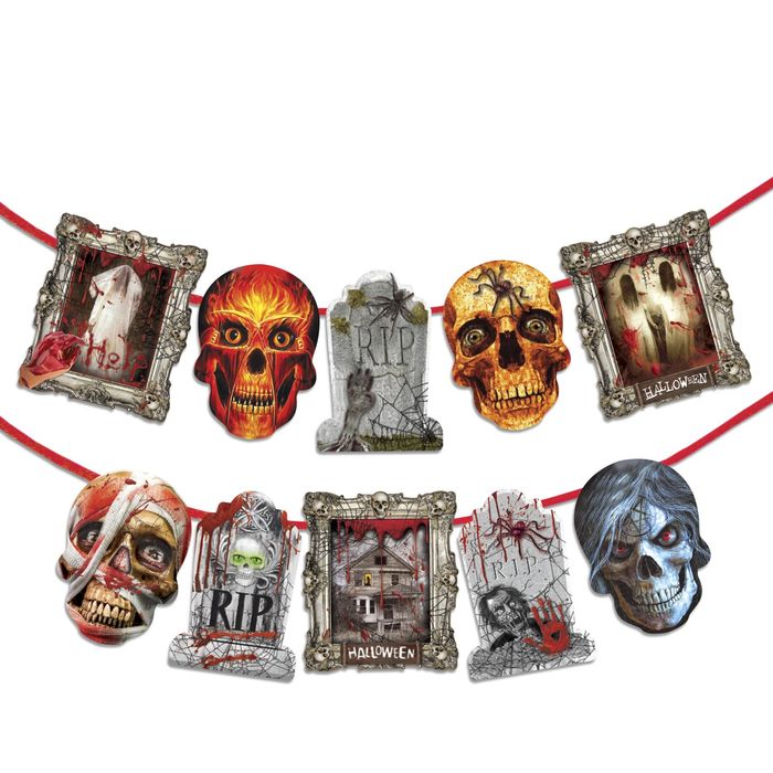 Гирлянда на ленте "HALLOWEEN"