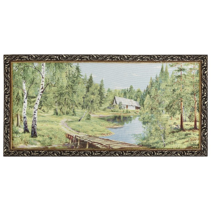 Гобеленовая картина "Мосток"