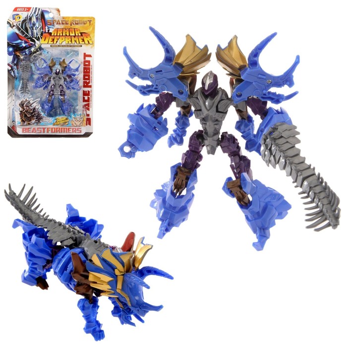 Робот-трансформер «Динобот», цвета МИКС