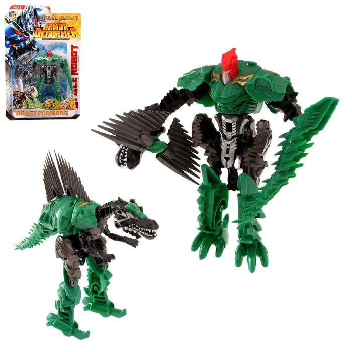 Робот-трансформер «Динобот», цвета МИКС