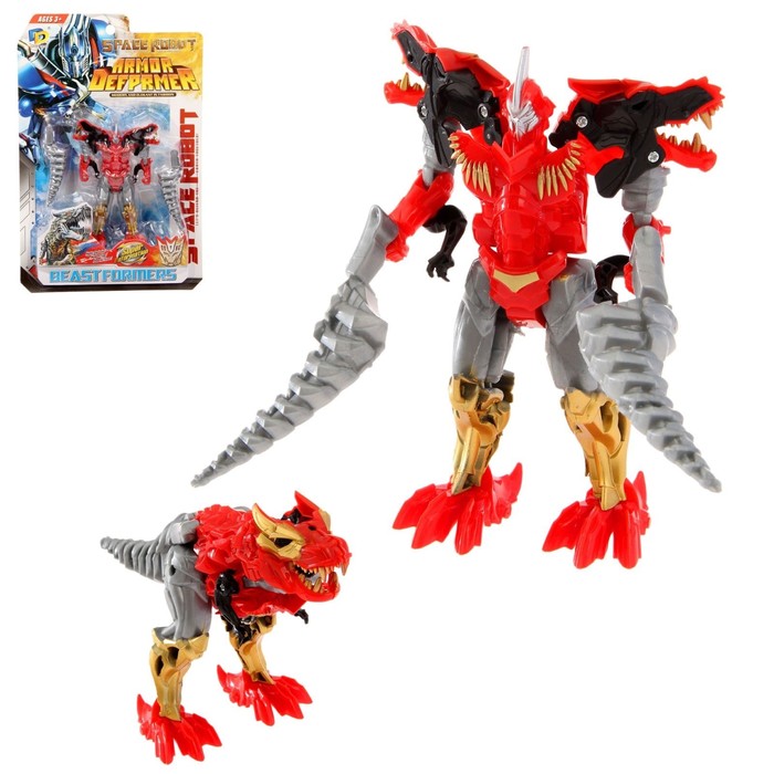 Робот-трансформер «Динобот», цвета МИКС