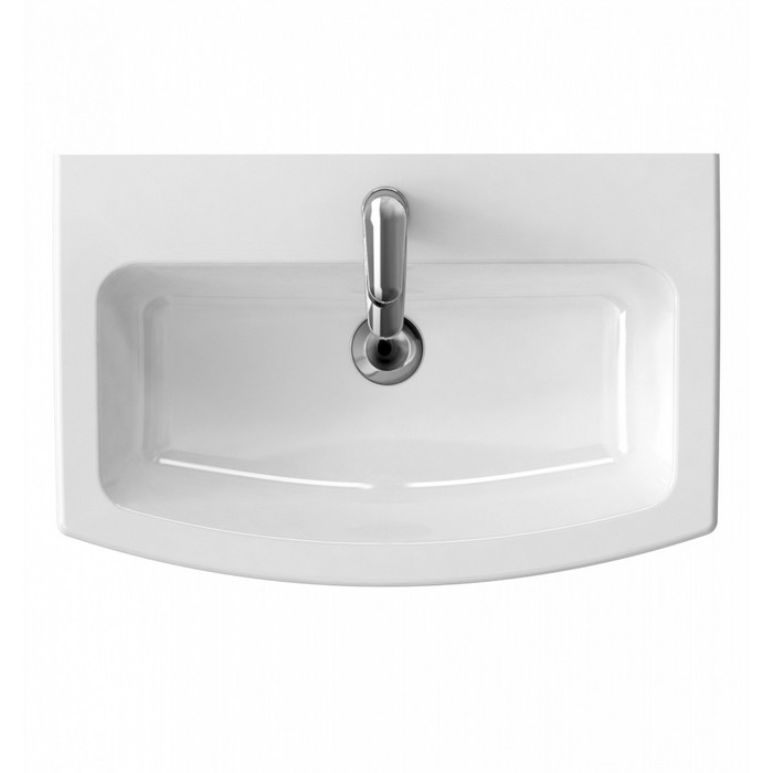 Раковина "EASY" ES, цвет белый, ширина 70 см, с 1 центральным отверстием