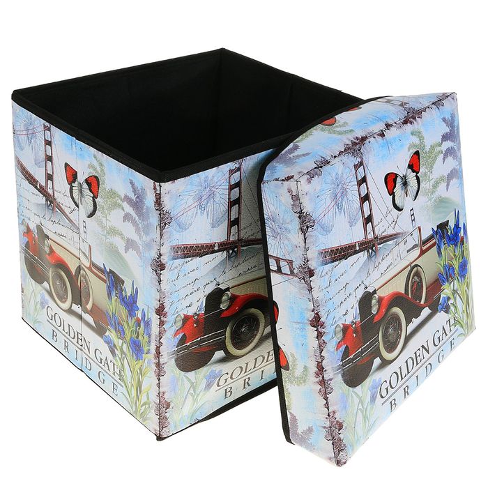 Пуф складной 30х30х30см "Мост"