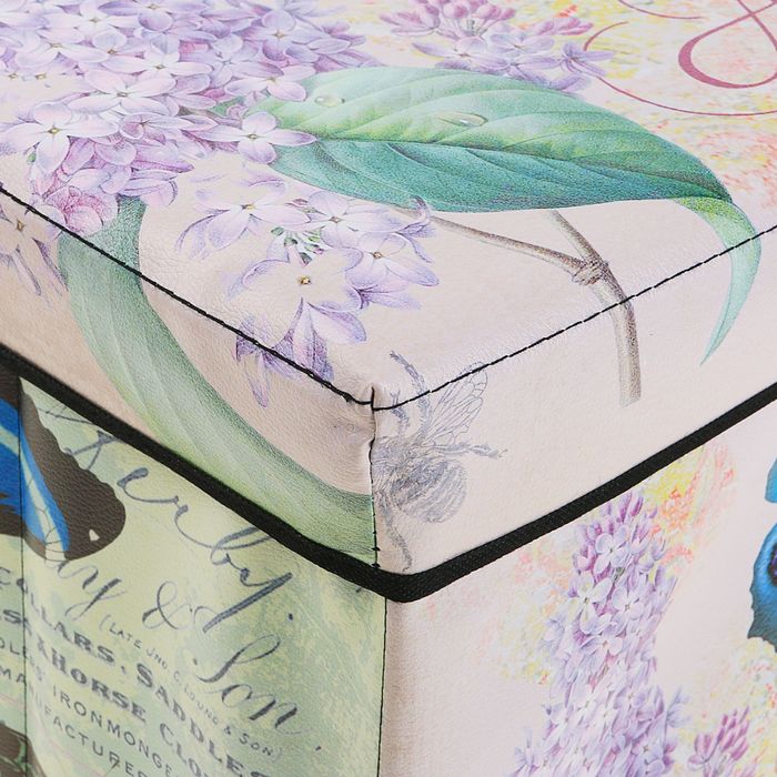 Пуф складной 30х30х30см "Любовь"