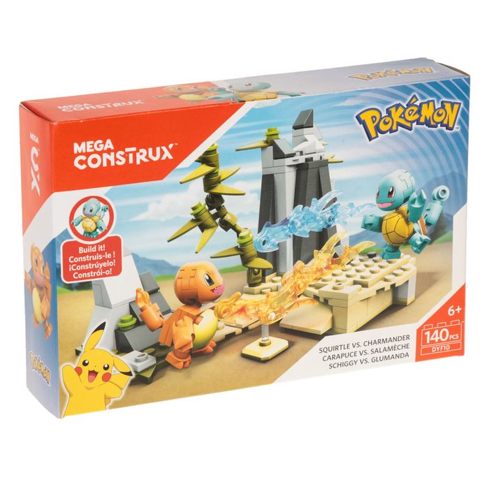 Конструктор "Схватка покемонов" MegaBloks, 140 деталей