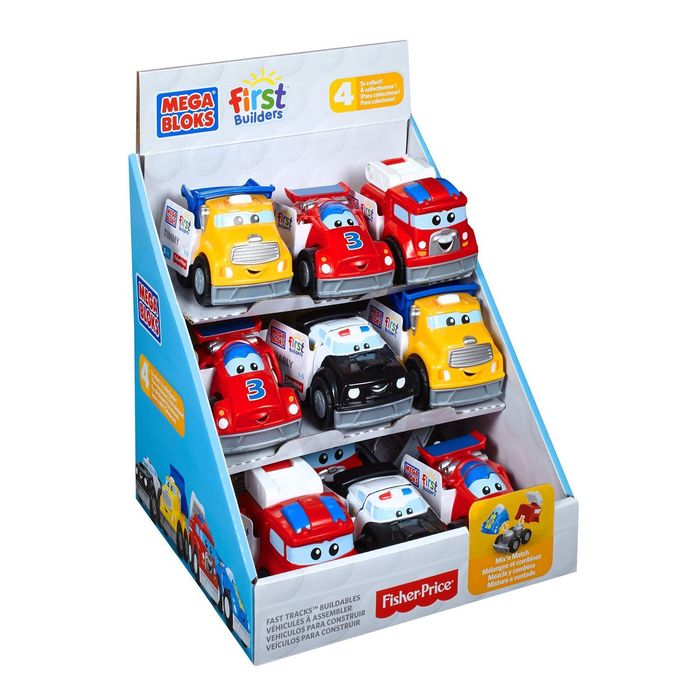 Маленькие машинки MegaBloks, МИКС