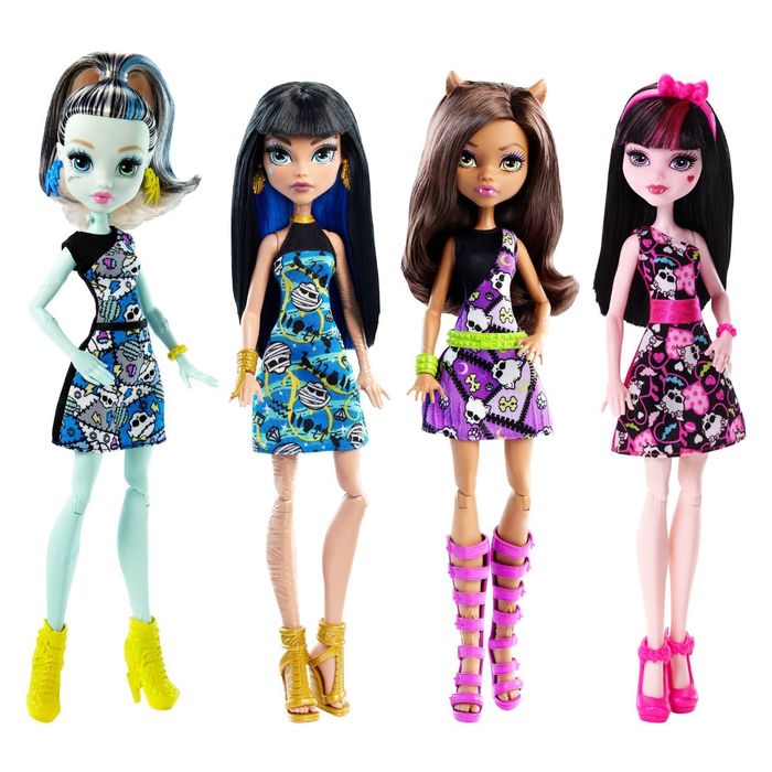 Кукла Monster High, серия "Эмоджи стайл", МИКС
