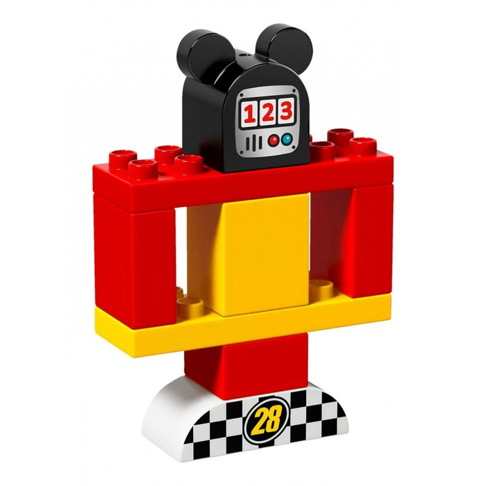 Конструктор "Гоночная машина Микки", 15 деталей