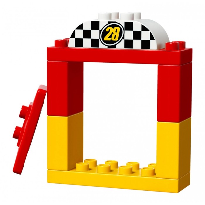 Конструктор "Гоночная машина Микки", 15 деталей