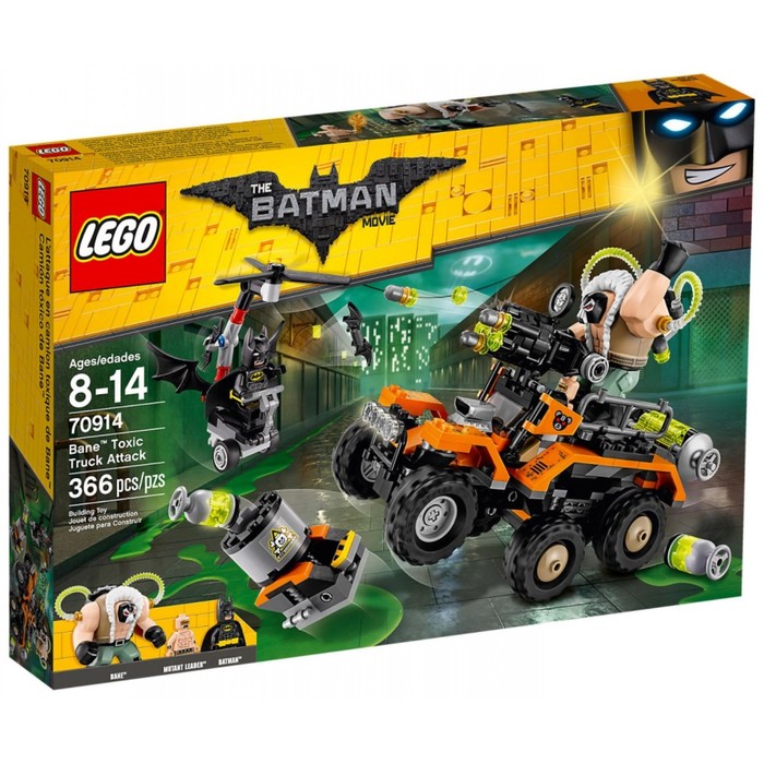 Конструктор "Химическая атака Бэйна", 366 деталей