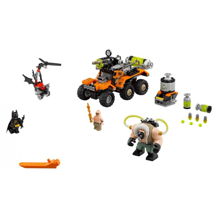 Конструктор "Химическая атака Бэйна", 366 деталей