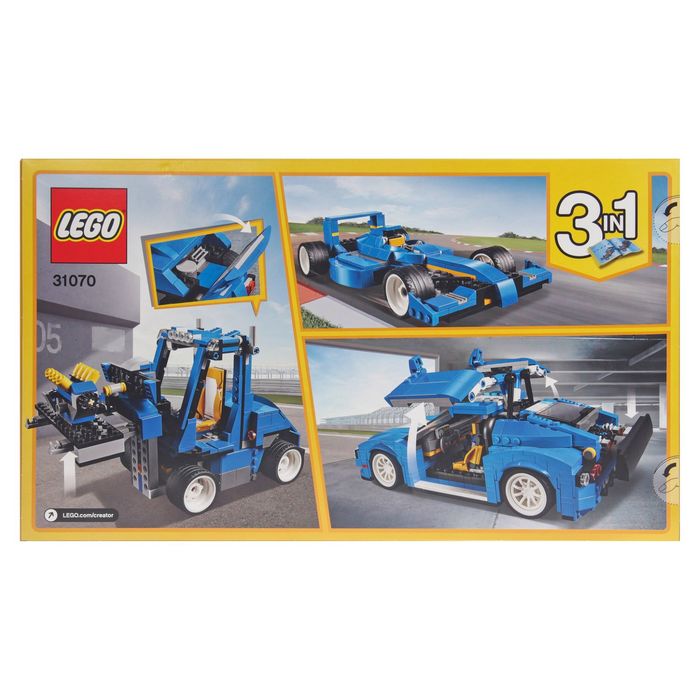 Конструктор «Гоночный автомобиль», 664 детали