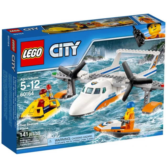 Конструктор "Спасательный самолёт береговой охраны", 141 деталь