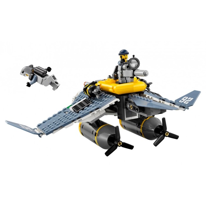 Конструктор «Бомбардировщик Морской дьявол», 341 деталь