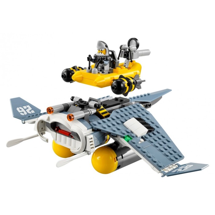 Конструктор «Бомбардировщик Морской дьявол», 341 деталь