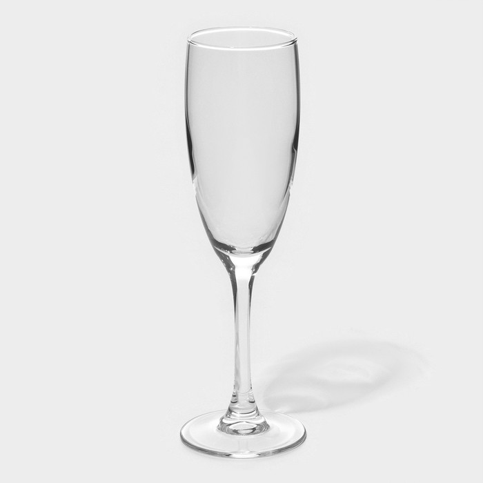 Бокал стеклянный для шампанского «Эдем», 170 мл бокал для шампанского universalflare 170 мл 6 5х22 4 см 1500007 stolzle