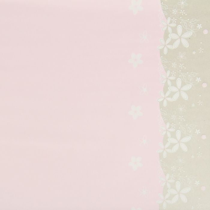 Пленка для цветов, розовый, 60 х 60 см