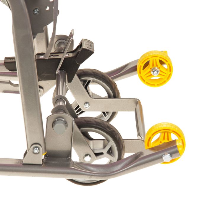 Санки-коляска "Наши детки", цвет снежинки розовый