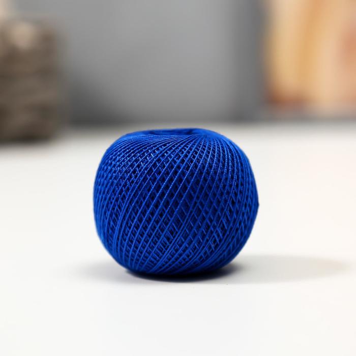 Нитки вязальные "Кружевница" 195м/20гр 100% мерсеризованный хлопок цвет 2714