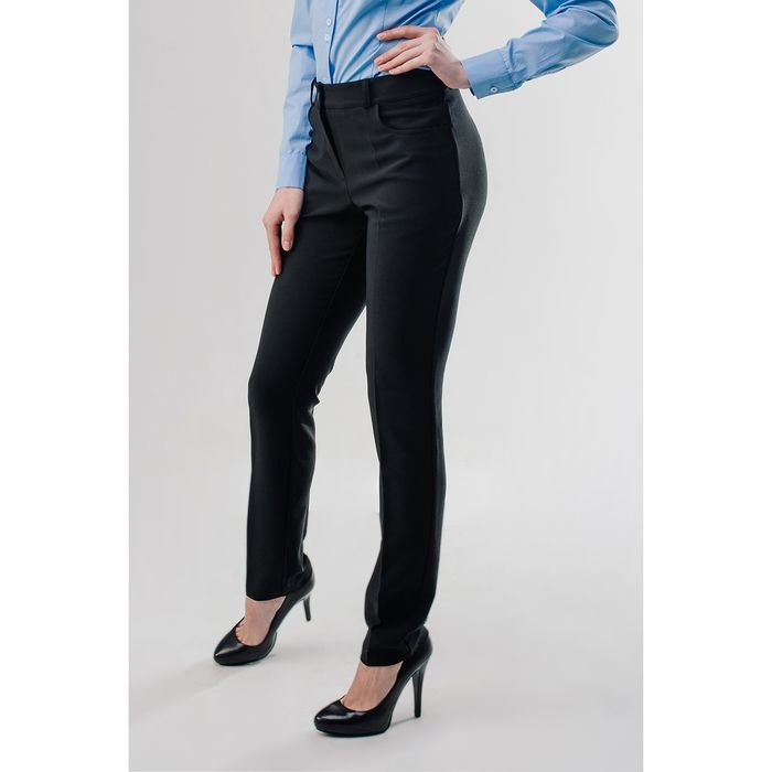 Брюки женские БЗП-05, цвет чёрный, размер 46, рост 170