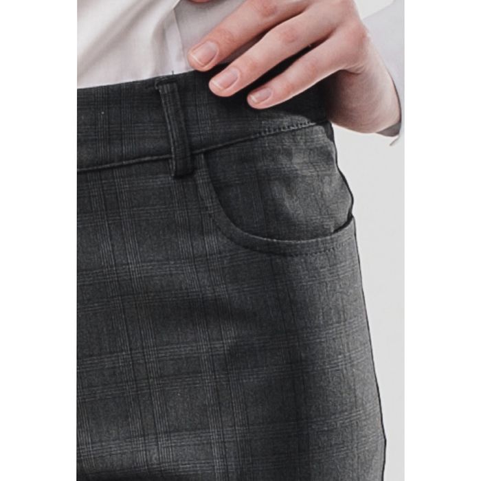 Брюки женские БЗП-05, цвет серый, размер 52, рост 170