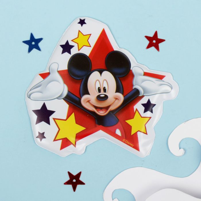 Наклейки детские в ванну в наборе "Давай играть!" Микки Маус (набор 3шт)