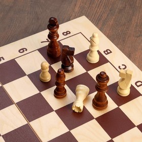 

Доска шахматная гроссмейстерская, без фигур, 43х43 см
