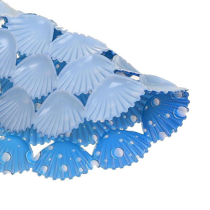 Коврик в раковину "Капли воды" 28х28 см, круглый