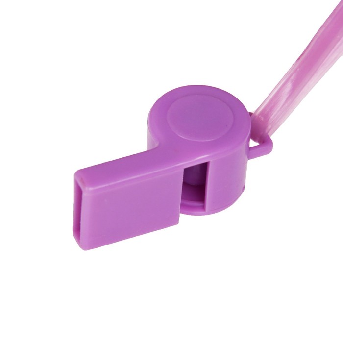 Зонт детский полуавтоматический "Мишка с друзьями", r=40см, со свистком, цвет сиреневый