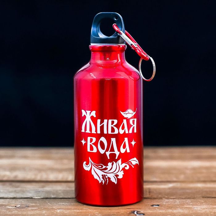 Бутылка для воды "Живая вода", 400 мл