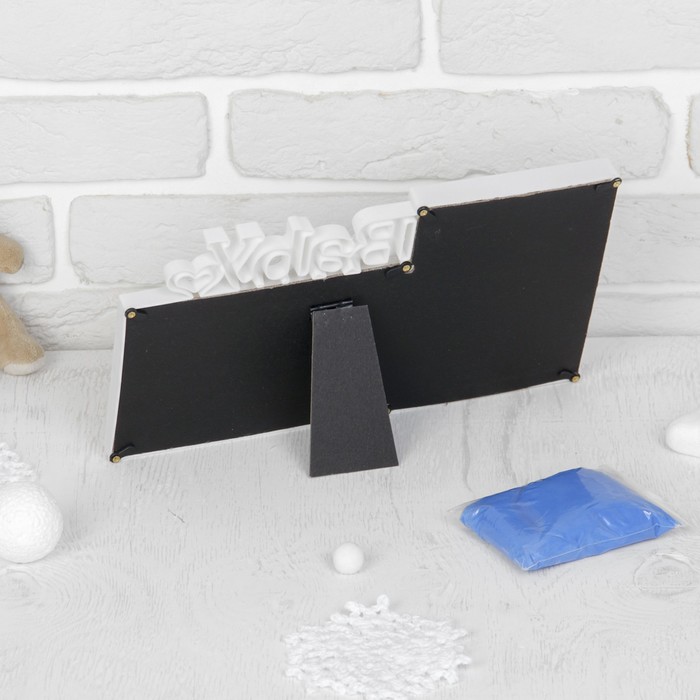 Набор для создания слепка ручки, ножки малыша "Baby", 50 гр, цвет массы голубой