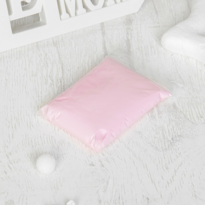 Набор для создания слепка ручки, ножки малыша "Мама, папа, любовь", цвет массы розовый