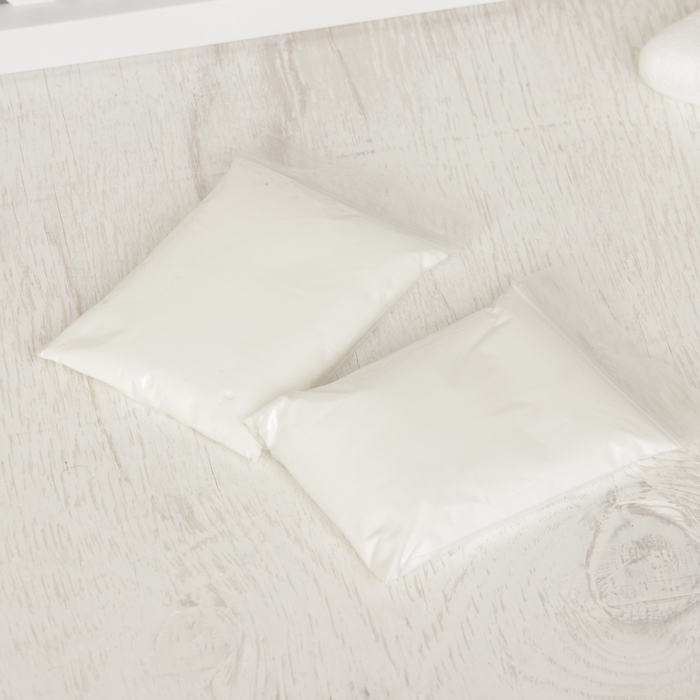 Набор для создания слепка ручки, ножки малыша "Baby", 100 гр, цвет массы белый