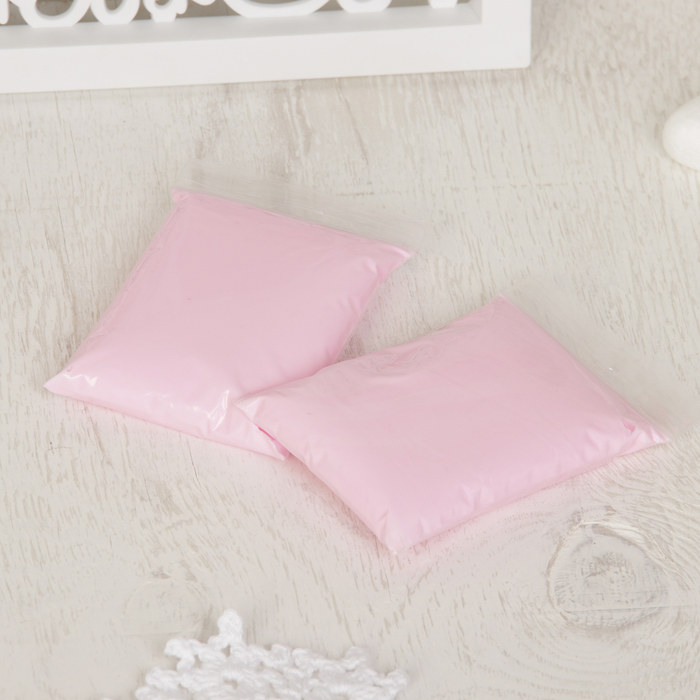 Набор для создания слепка ручки, ножки малыша "Baby", 100 гр, цвет массы розовый