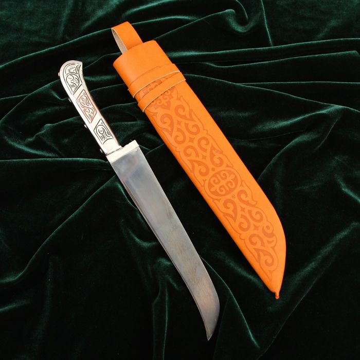 Пчак Шархон, рукоять из мельхиора