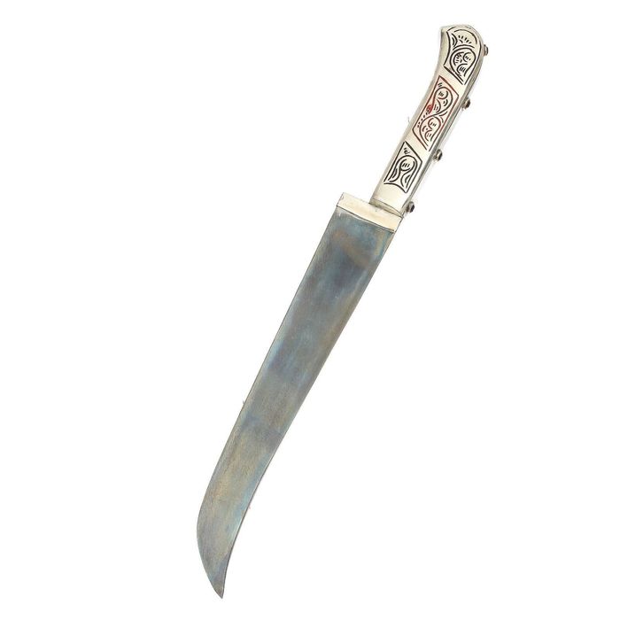 Пчак Шархон, рукоять из мельхиора