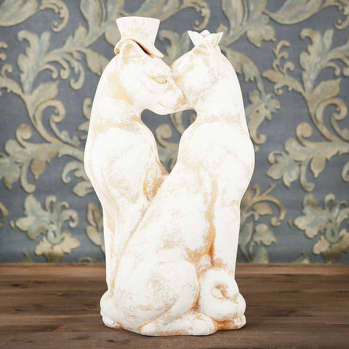 Копилка "Пантера Пара" большая камень, микс