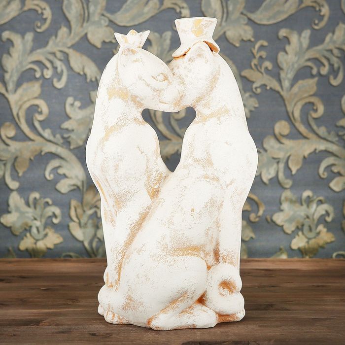 Копилка "Пантера Пара" большая камень, микс