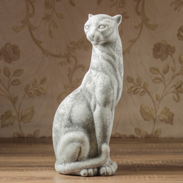 Копилка "Пантера" большая  камень МИКС