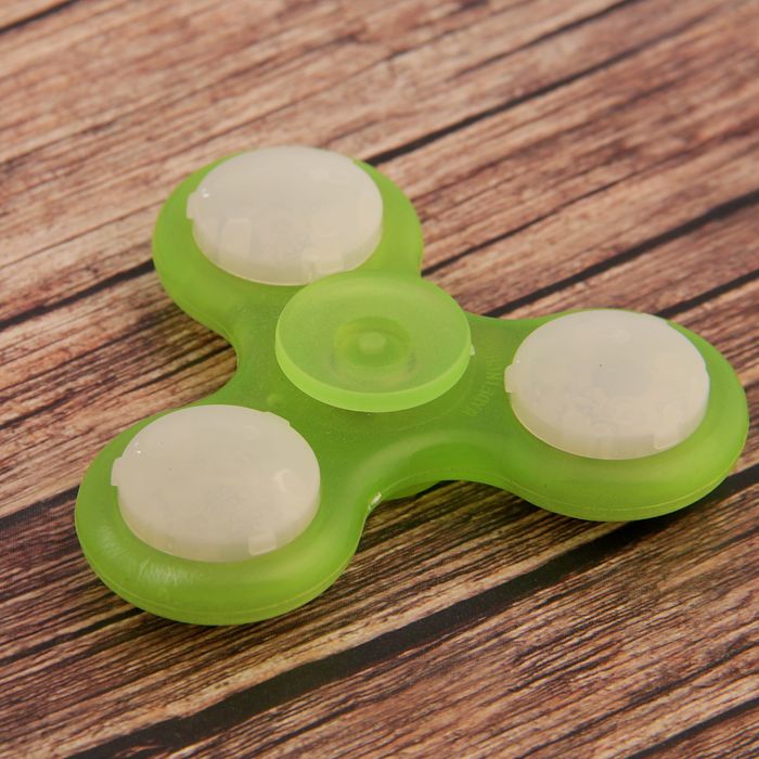 Спиннер-вертушка Enemy, светящийся, микс