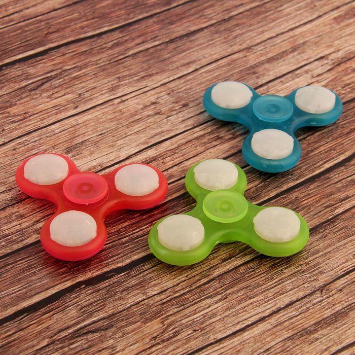 Спиннер-вертушка Enemy, светящийся, микс