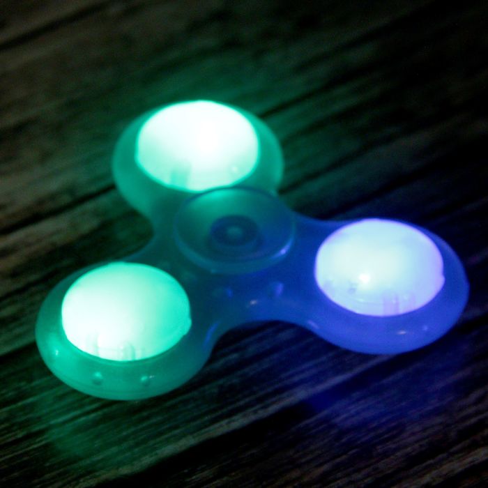 Спиннер-вертушка Enemy, светящийся, микс