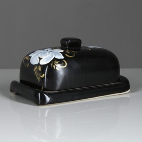 

Маслёнка "Хохлома", 17 см, микс