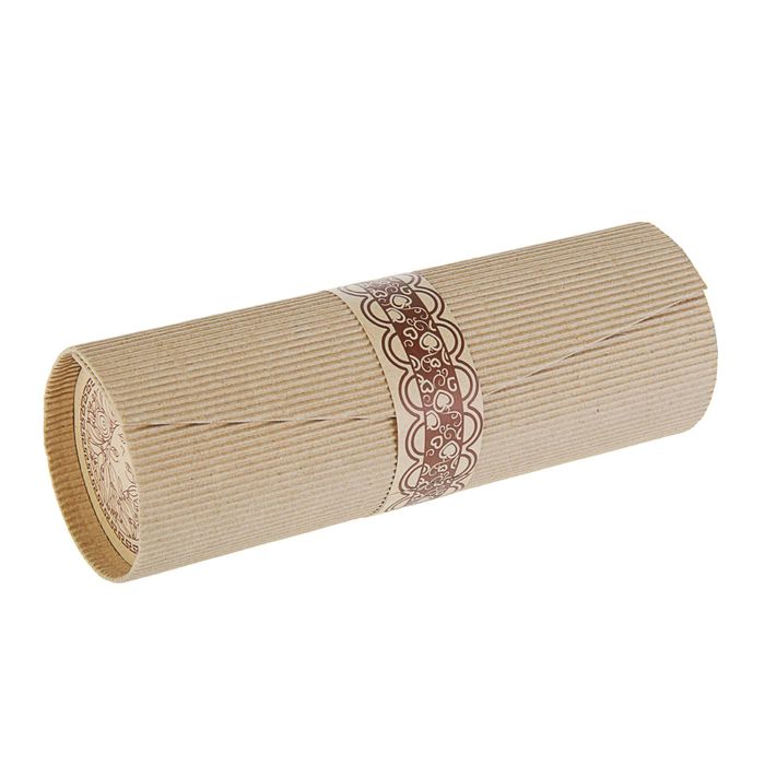 Коробочка для печенья "Дама" 6,5 х 6,5 х 20 см