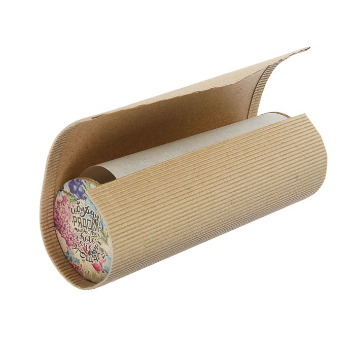 Коробочка для печенья "Угощения" 6,5 х 6,5 х 20 см